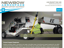 Tablet Screenshot of newbowaerospace.com